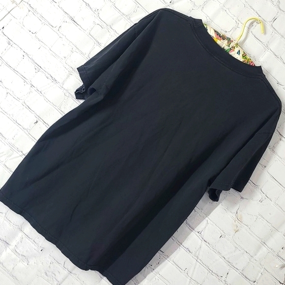 Y2K DC Skate Shoes Skateboarding Cky Bam Black Graphic Print Tee Tshirt Mens Lrg - Picture 8 of 11